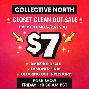 🤍 COLLECTIVE NORTH CLOSET CLOSING 🤍